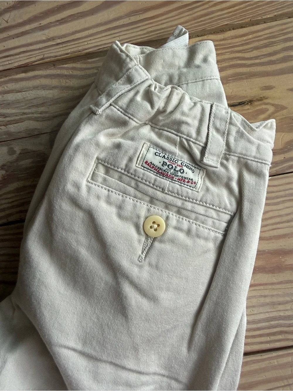 Boys Polo Ralph Lauren Classic Chino Pants Size 7